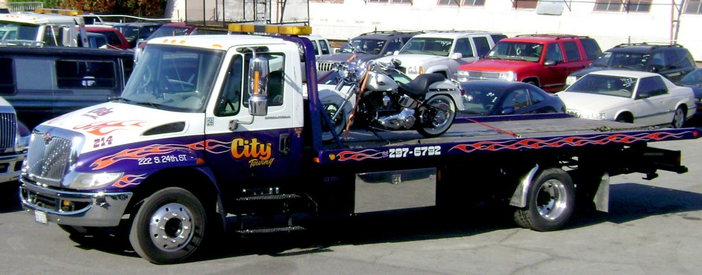 Flatbed Tow Truck
